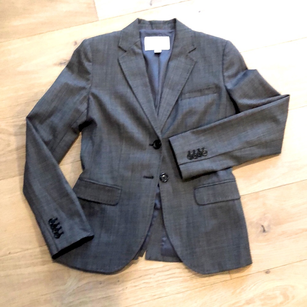 Banana Republic Gray Blazer